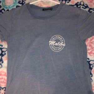 Brandy Melville light blue malibu top, one size